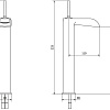 Смеситель IB Rubinetti Loveme LM203CC