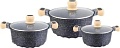 Набор кастрюль JIO J3124