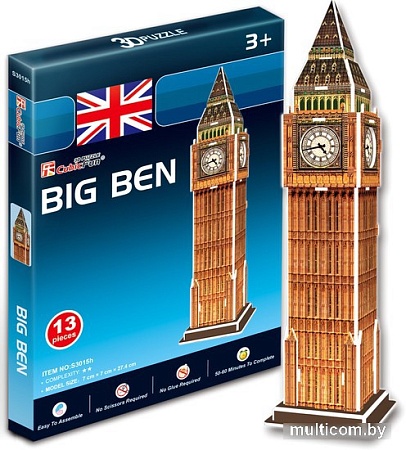 3Д-пазл CubicFun Биг Бен S3015