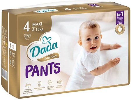 Трусики-подгузники Dada Extra Care Pants Maxi 4 (39 шт)