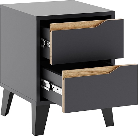 Тумба ЭлиГард Eyva 2S (графит)