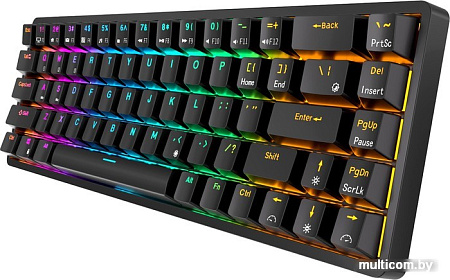 Клавиатура Royal Kludge RKG68 RGB (черный, RK Red)