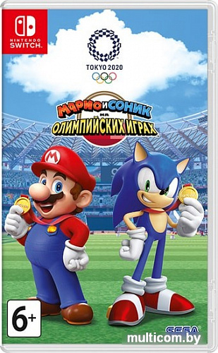 Игра Марио и Соник на Олимпийских играх 2020 в Токио для Nintendo Switch