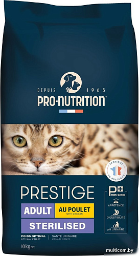 Сухой корм для кошек Flatazor Prestige Adult Sterilised с курицей 10 кг