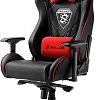 Кресло Sharkoon Shark Skiller SGS4 BK/RD (черный/красный)