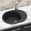 Кухонная мойка Berge BR-6201 (черный матовый)