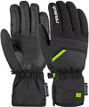 Горнолыжные перчатки Reusch Bradley R-TEX XT 6101265-7716 (р-р 7, Black/Neon Green)