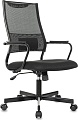 Офисное кресло Бюрократ CH Balance черный Elastic-102 TW-11 (сетка/ткань крестовина металл черный)