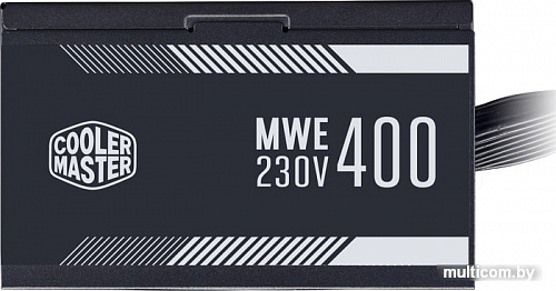Блок питания Cooler Master MWE 400 White 230V V2 MPE-4001-ACABW-EU