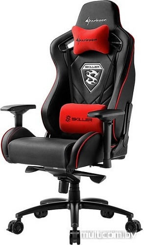 Кресло Sharkoon Shark Skiller SGS4 BK/RD (черный/красный)