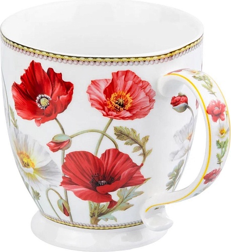 Кружка Elan Gallery New Bone China Маки 420736