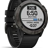 Умные часы Garmin Fenix 6X Pro Solar (титановый серый DLC/черный)