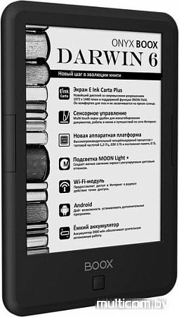 Электронная книга Onyx BOOX Darwin 6 (черный)