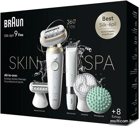 Эпилятор Braun Silk-epil 9 Flex SES9481 3D