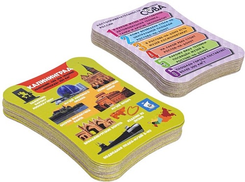 Развивающая игра Bondibon Достопримечательности России ВВ5196