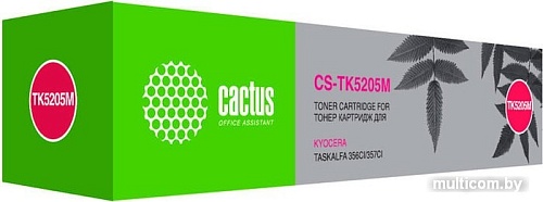 Картридж CACTUS CS-TK5205M (аналог Kyocera TK-5205M)