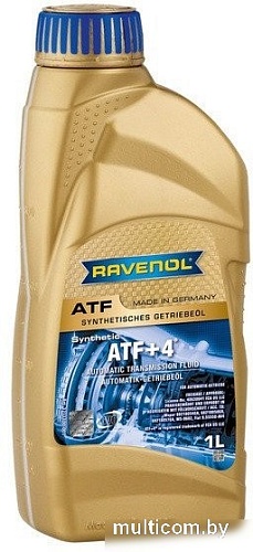 Трансмиссионное масло Ravenol ATF+4 Fluid 1л