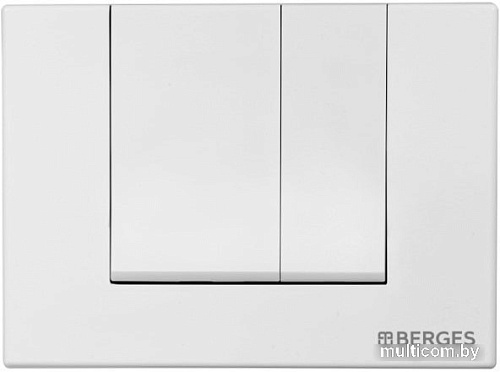 Панель смыва Berges Wasserhaus Novum S1 (белый)
