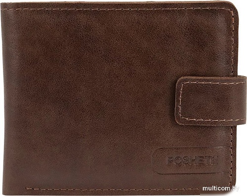 Портмоне Poshete 604-079/1-V/NP-BRW (коричневый)
