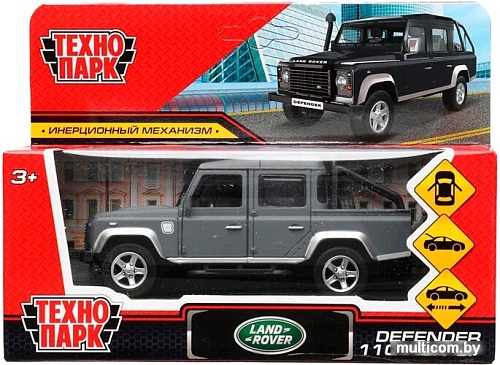 Внедорожник Технопарк Land Rover Defender 110 Pickup DEFPICKUP-12MAT-GY