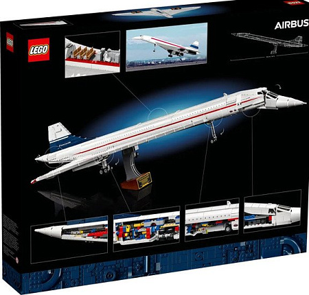 Конструктор LEGO Icons 10318 Конкорд