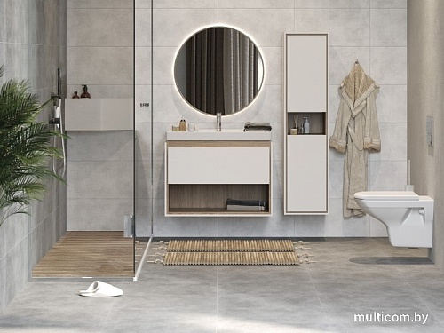 Cersanit Тумба с умывальником Louna 80 + Como 80