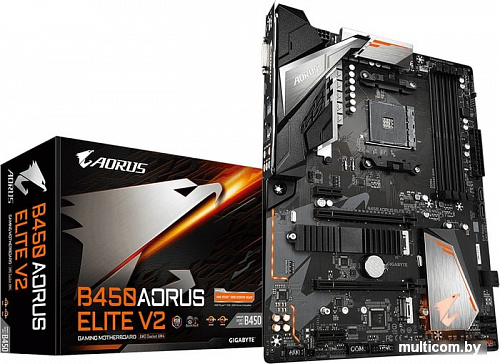 Материнская плата Gigabyte B450 Aorus Elite V2 (rev. 1.0)