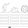 Вешалка для одежды GAMET Футбол WS81-L2