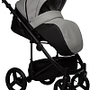 Универсальная коляска Indigo Tour Eco (2 в 1, te 02/черная кожа+серая кожа)