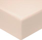 Постельное белье Экотекс Моноспейс Сатин на резинке 160x200x23 ПРСС16 (пудровый)