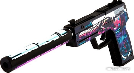 Модель пистолета VozWooden Active USP-S Нео-Нуар 2002-0402