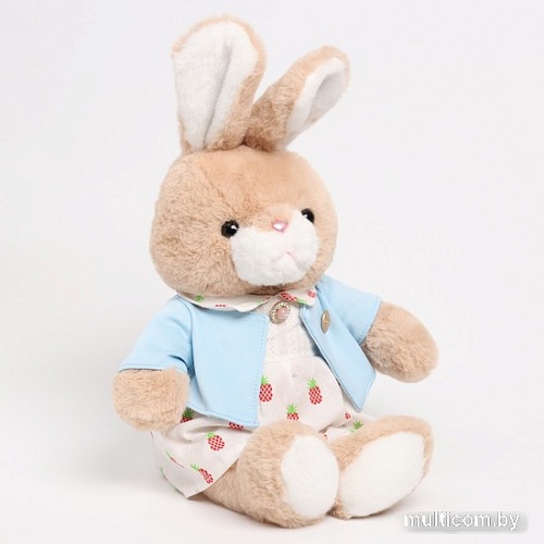 Классическая игрушка Milo Toys Little Friend Зайка в платье и голубой кофточке 9905658