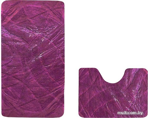Набор ковриков Gokyildiz Standart 0.5x0.8 CROSS-2006-BORDO-PURPLE