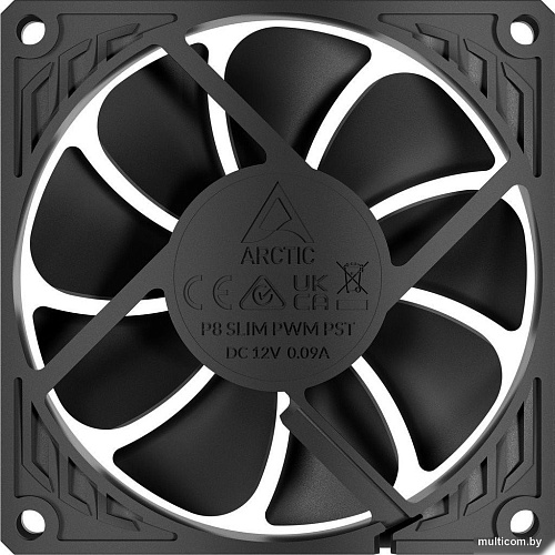 Arctic P8 SLIM PWM PST (черный)