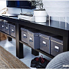 Тумба под телеаппаратуру Ikea Лакк 604.199.38 (черный)