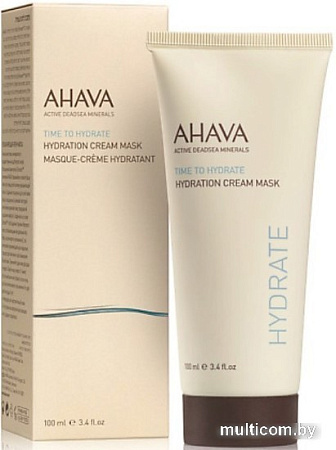 Ahava Маска для лица кремовая Time To Hydrate Увлажняющая 100 мл