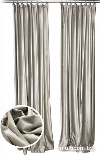 Комплект штор Ника Зварико 7300250/2 3.0x2.5 м (светло-серый 18)