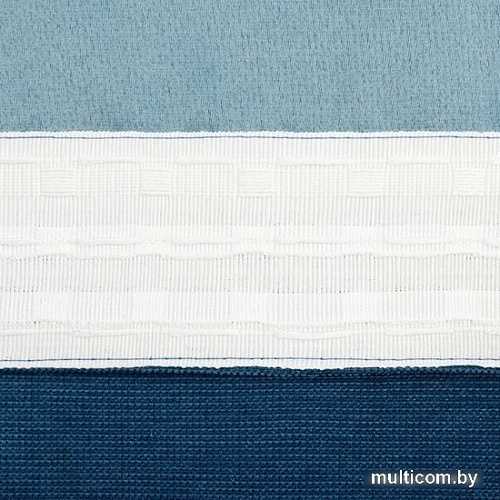 Штора Этель Структурная 7062909 1.45x265 (синий, 1 шт)