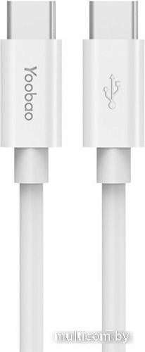 Кабель Yoobao YB-CC2 2м (белый)