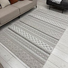 Ковер для жилой комнаты Radjab Carpet Моника Прямоугольник MC 385A 12576RK (0.8x1.5, Light Beige)