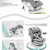 Детское автокресло Amarobaby Champion Isofix AMARO-2008CH-Se (серый)