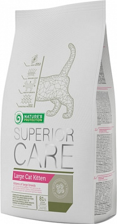 Сухой корм для кошек Nature's Protection Superior Care Large Kitten 15 кг