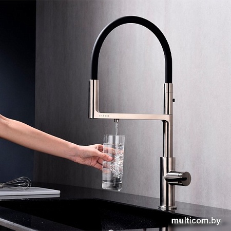 Смеситель Paulmark Tornado TO213402-NI (никель)