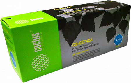 Картридж CACTUS CS-CE742A (аналог HP 307A (CE742A))