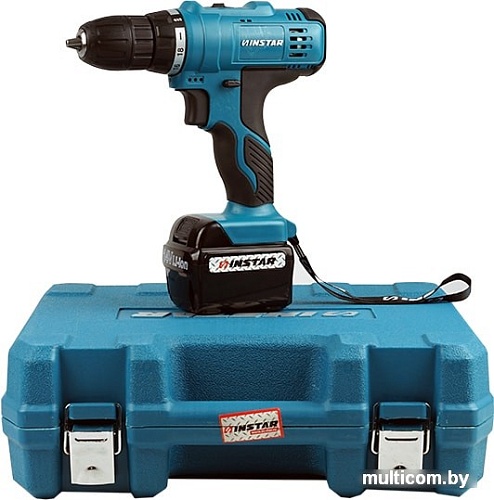 Дрель-шуруповерт Инстар АШП 73214 (с 2-мя АКБ, кейс)