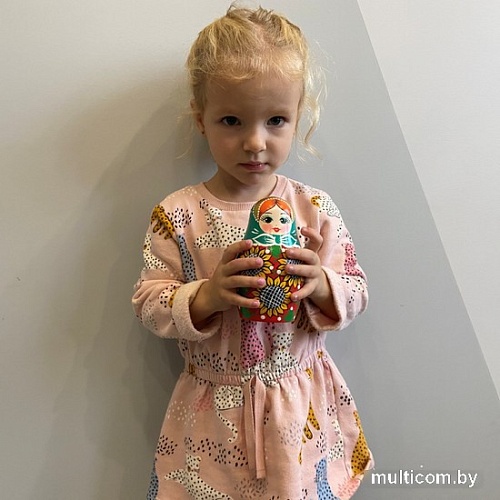 Развивающая игра Брестская Матрешка В сарафане с подсолнухами (набор 7 шт)