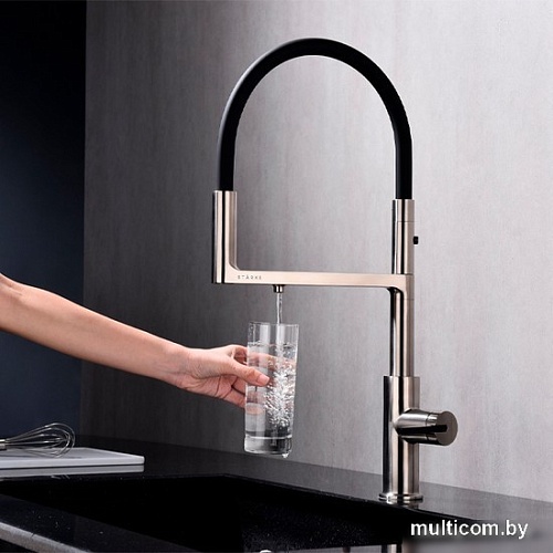 Смеситель Paulmark Tornado TO213402-NI (никель)