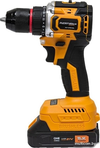 Дрель-шуруповерт Partisan AD-2150BL (с 2-мя АКБ, кейс)