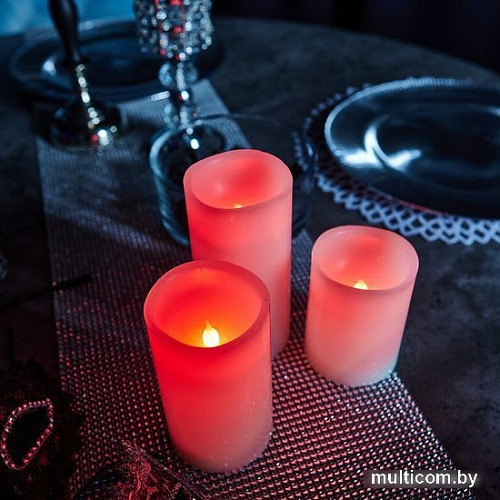 Новогодняя свеча Uniel ULD-F052 RGB RC CANDLE SET3 UL-00007259