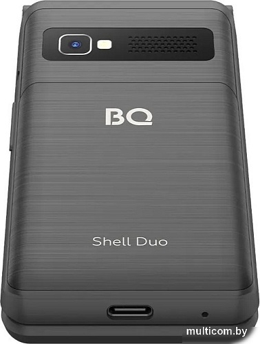 Кнопочный телефон BQ BQ-2412 Shell Duo (черный)